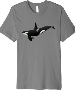 Orca Killer Whale Art Sea Panda Save The Whales Sea Ocean Premium T-Shirt