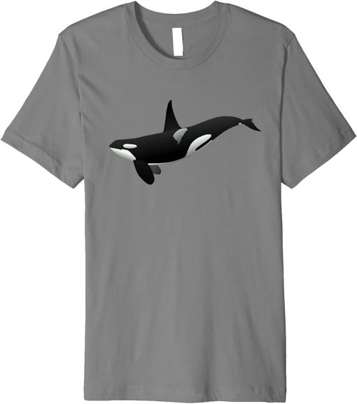 Orca Killer Whale Art Sea Panda Save The Whales Sea Ocean Premium T-Shirt